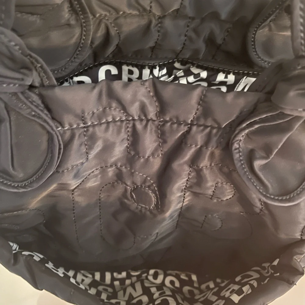 Marc by Marc Jacob’s Logo Quilted Tote with Shoulder Trap - Picture 6 of 7